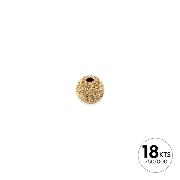 BOLA 6.0MM DIAMANTADA - ORO 18K