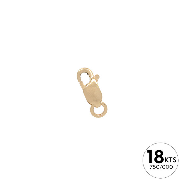 MOSQUETÓN RECTO 9.0MM - ORO 18K