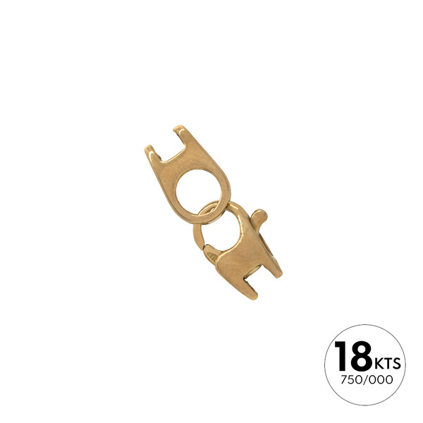 MOSQUETÓN BISAGRA 17.0MM - ORO 18K