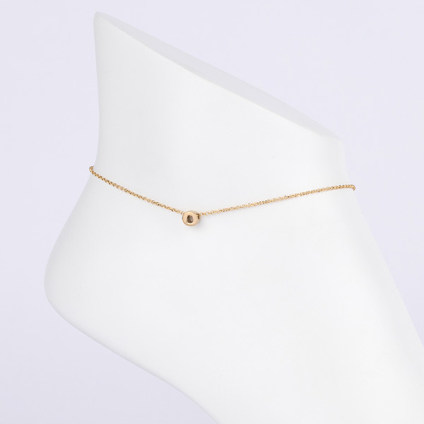 TOBILLERA INICIAL letra "O"