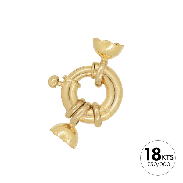 REASA MARINERA 13.0MM + COPETA DE INTERIOR 5.50MM - ORO 18K