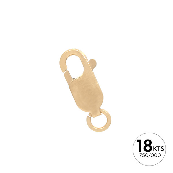 MOSQUETON RECTO 16.0 MM - ORO 18 KT