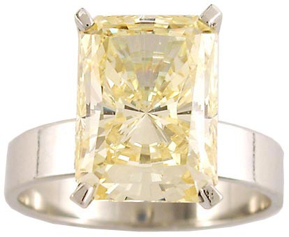 Radiant Emerald Cut Cubic Zirconia