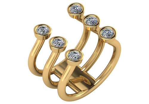 Solid 14 Karat Gold Setting
