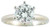 1 Carat WG Special Cut Cubic Zirconia Solitaire