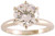 1.50 Ct WG CZ Round Solitaire