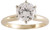 1 Carat Round CZ Solitaire Engagement Ring