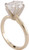 2.50 Carat Oval Solitaire in 14k Yellow Gold