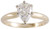 .75ct Pear CZ Solitaire
