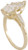 2.00Ct Marquise Yellow Gold Empress