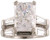 Cubic Zirconia 3.00Ct Center Wedding Set