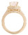 Heavy, Solid 14 Karat Gold Setting