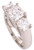 Heavy, Solid 14 Karat White Gold Setting
