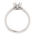 1.00CT Custom Designer Solitaire 14Kt White Gold Crown Setting