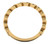 Solid 14Kt Gold Heart Band