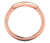 14Kt Pink Gold Heart Shaped Ring