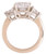 Solid 14 Karat Gold Two Tone Setting