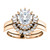 Solid 14 Karat Rose Gold Setting