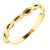 14Kt Yellow Gold Infinity Band