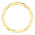 Solid 14 Karat Yellow Gold Stackable Wedding Band