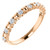 Solid 14 Karat Rose Gold Stackable Band