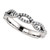 Beautiful Cubic Zirconia Stackable Wedding Band