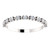 Mix & Match Stackable CZ Half Eternity Band