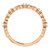 Solid 14 Karat Rose Gold Mix & Match  Wedding Band