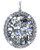 Hand Cut & Polished 8Ct Oval Cubic Zirconia Halo Pendant