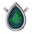 Hand Cut & Polished Emerald Green Cubic Zirconia