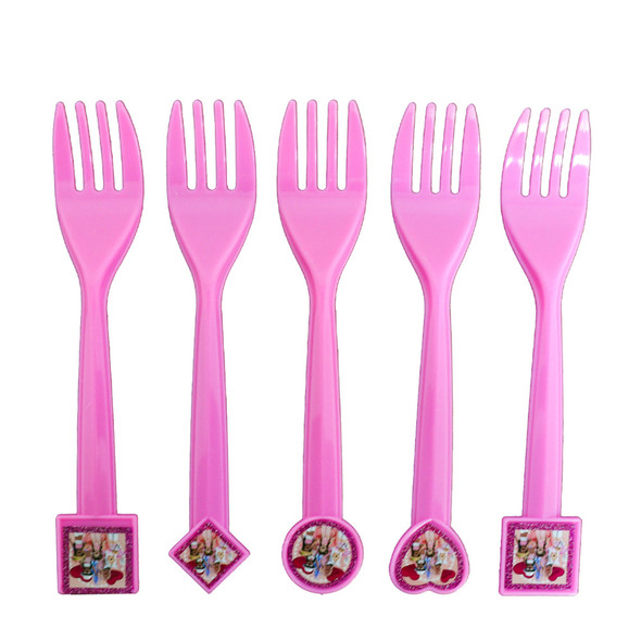 Roblox Pink plastic forks
