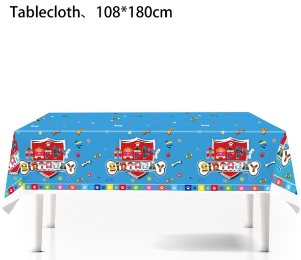 Paw Patrol table cloth