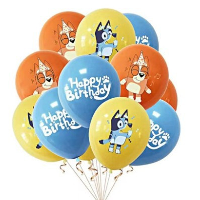 Bluey latex balloons 18pc