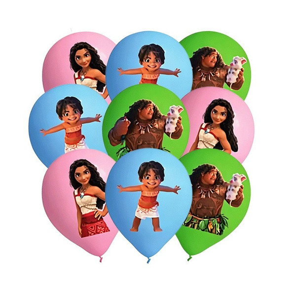 Moana Latex Balloons 18pc