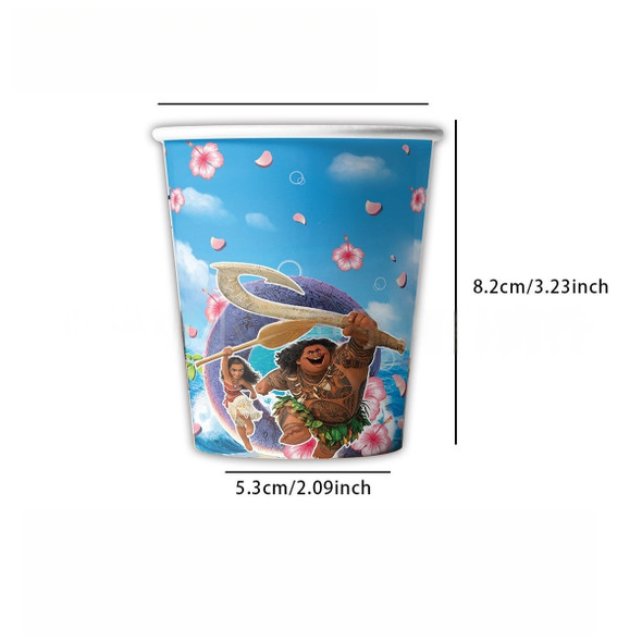 Moana Paper Cups 10pc