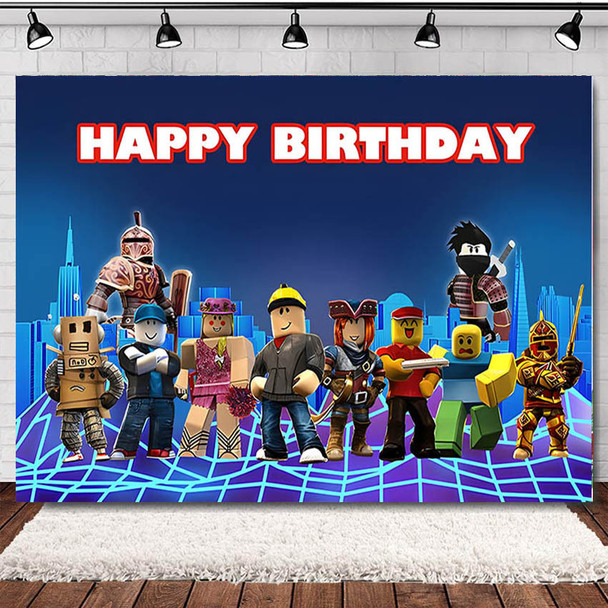 Roblox vinyl backdrop