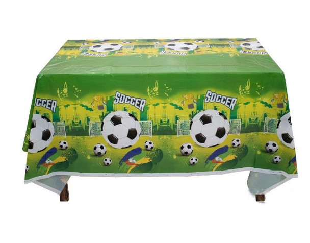 Soccer table cloth