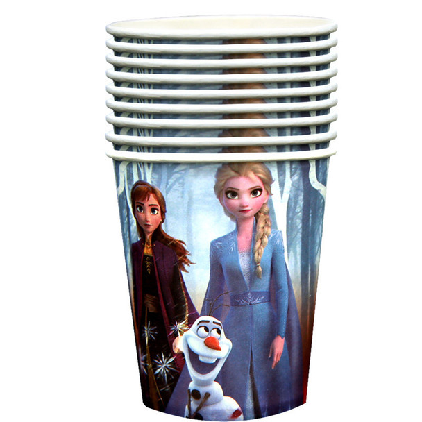 Frozen themed paper cups 10pc