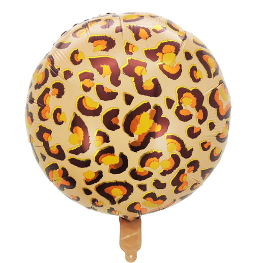 Safari themed helium balloons bouquet 5pc