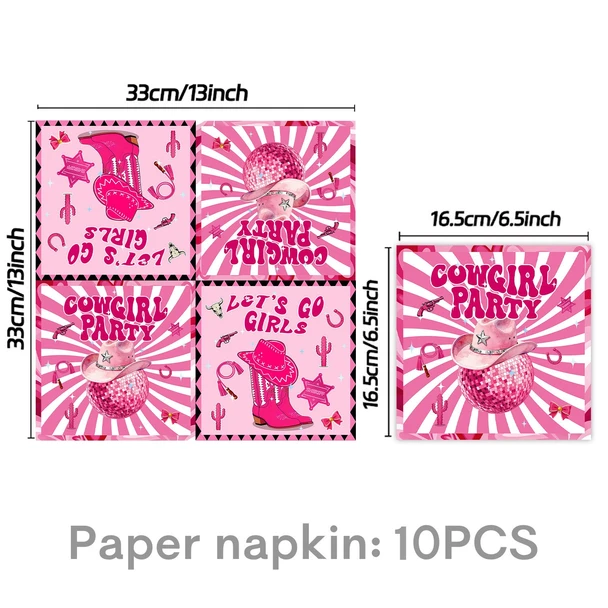 Cowgirl Napkin