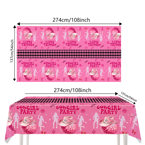 Cowgirl Table Cloth
