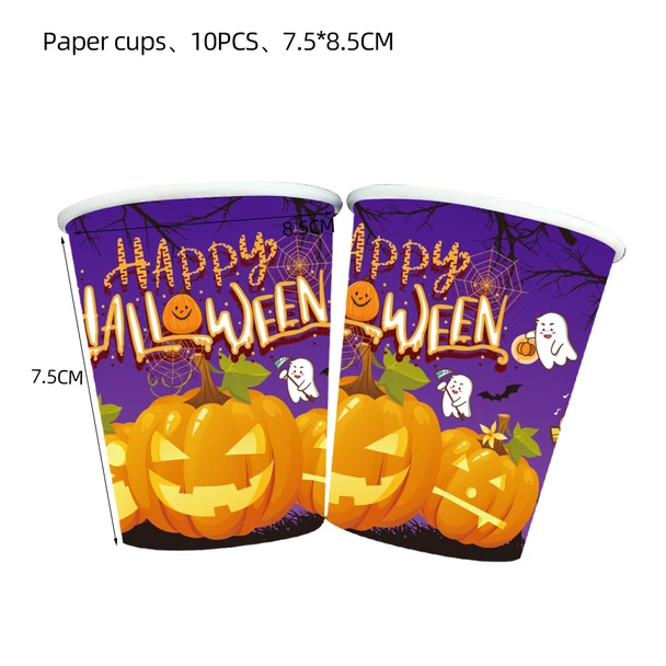 Halloween Paper Cups