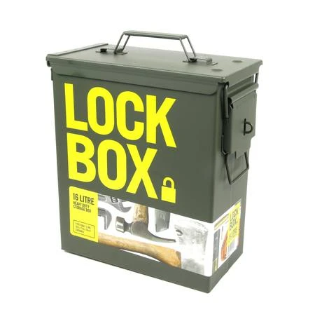 HEAVY DUTY 16L LOCK BOX - Custom Guns