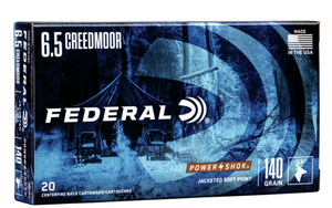 6.5CREED 140GR SP POWERSHOK