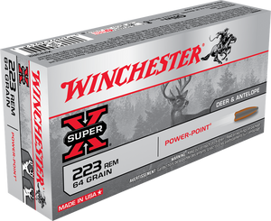 223REM 64GR SUPER X 20 rounds