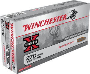 270WSM 150GR POWERPOINT 20 rounds 270WSM 150GR POWERPOINT 20 rounds