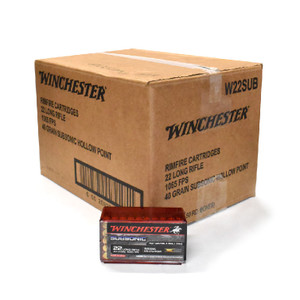 22LR 42GR SUBSONIC 42g MAX 50 rounds 22LR 42GR SUBSONIC 42g MAX 50 rounds