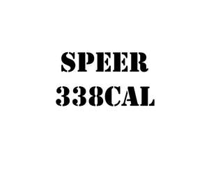 Speer 338cal Projectiles