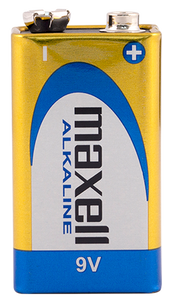 9V ALKALINE BATTERY 1 PACK