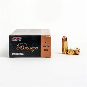 9mm 124gr FMJ PMC 50 rounds 9mm 124gr FMJ PMC 50 rounds